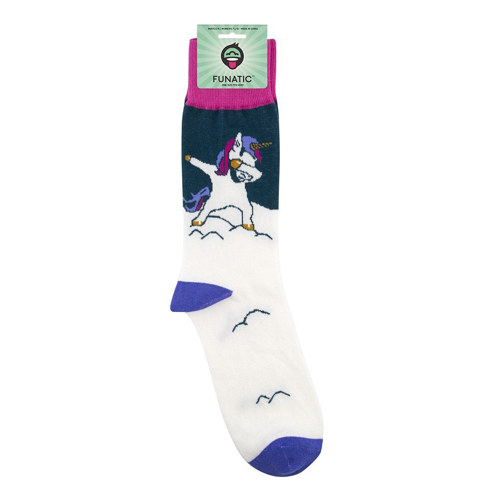 Dabbing Unicorn Socks