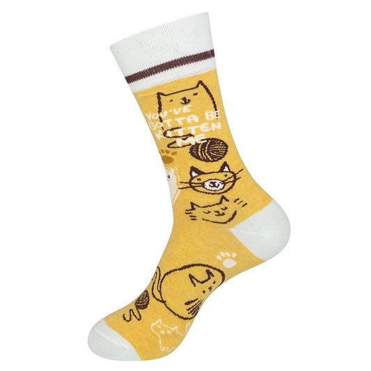 You've Gotta Be Kitten Me Socks