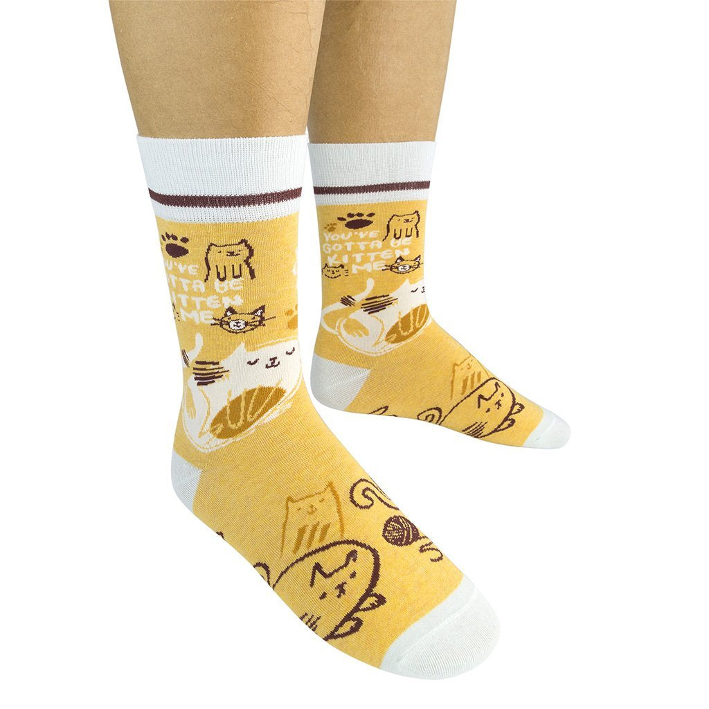 You've Gotta Be Kitten Me Socks