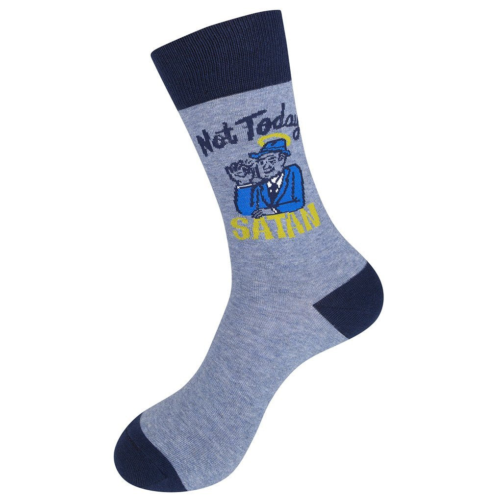 Not Today Satan Socks