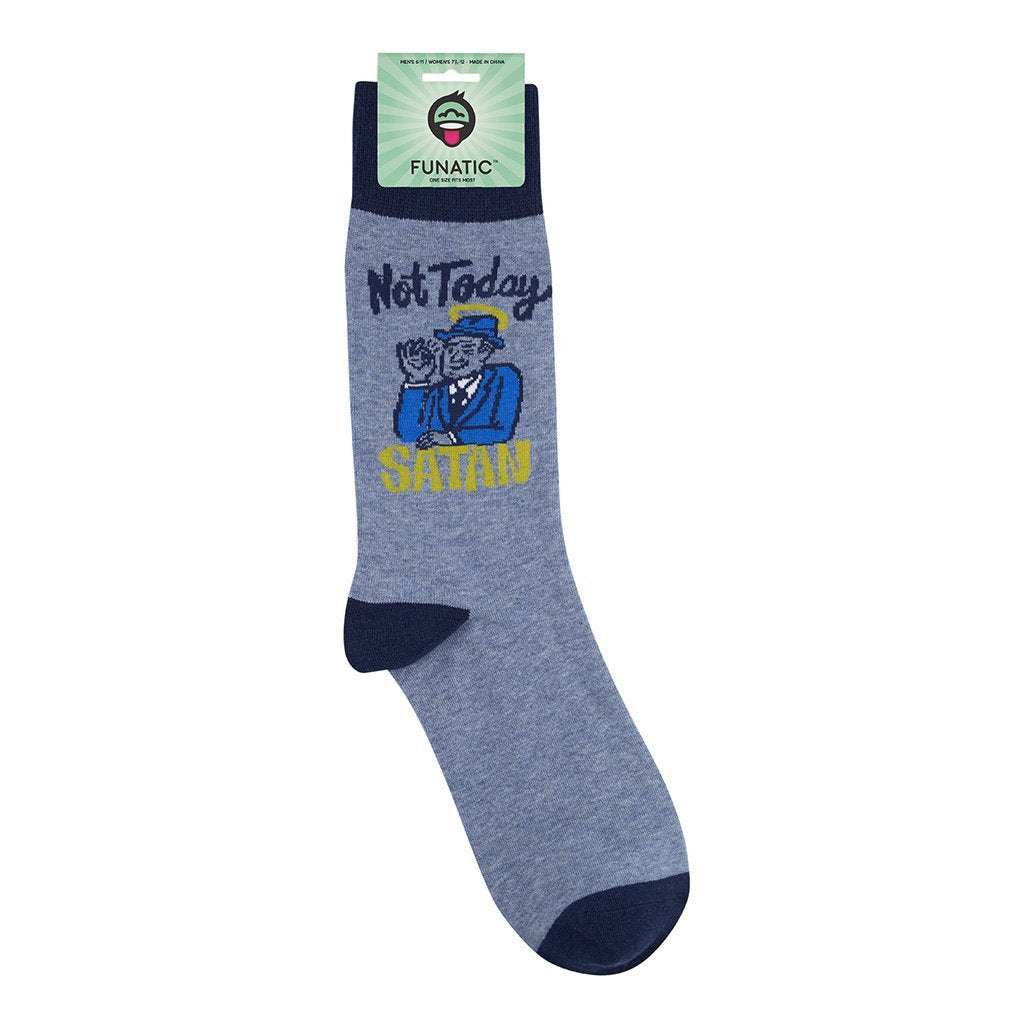 Not Today Satan Socks