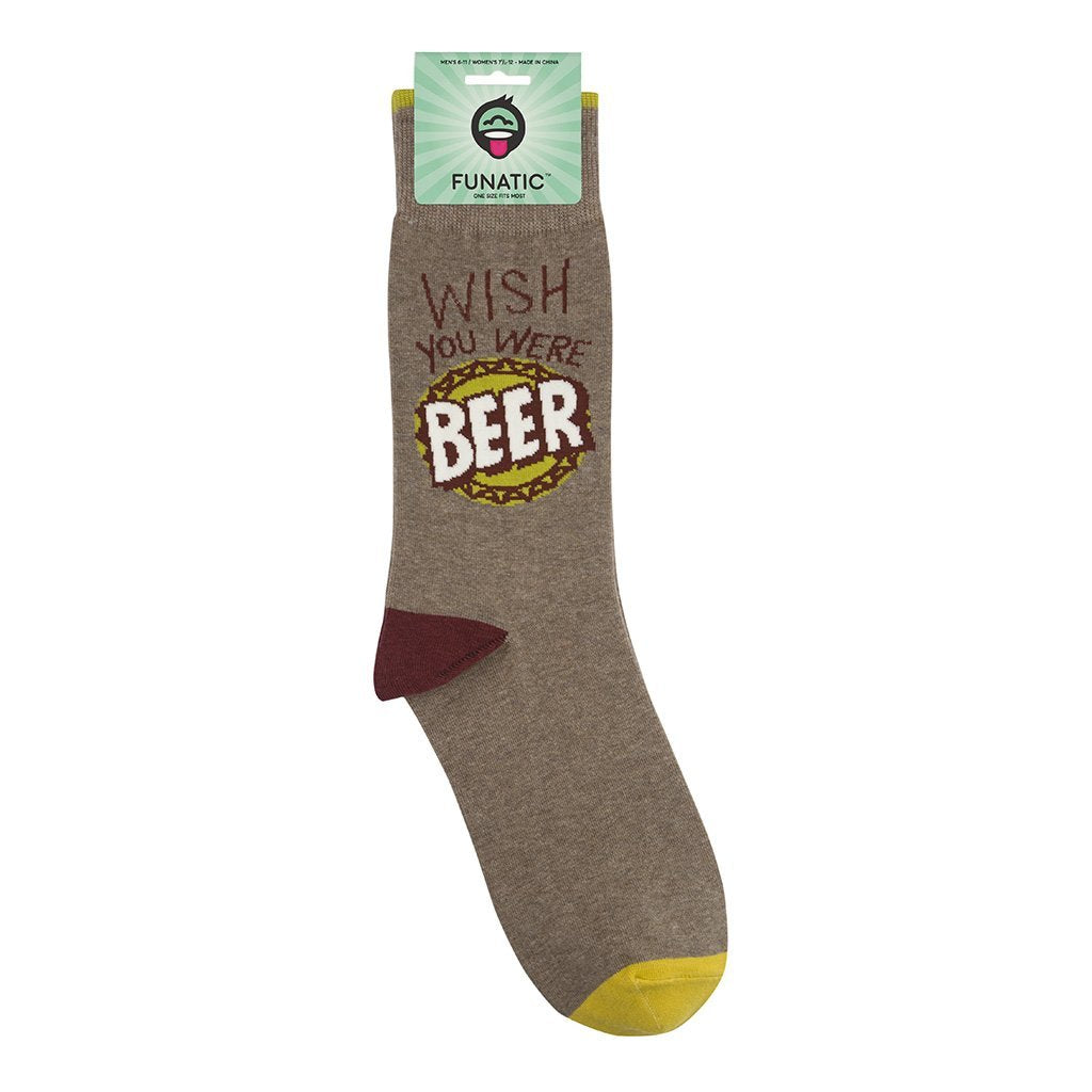 Wish You Were Beer Socks