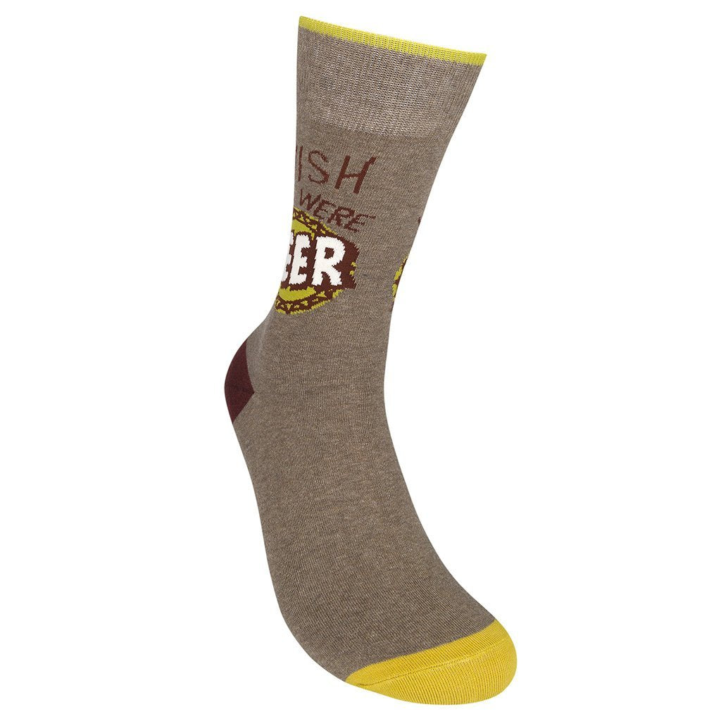 Wish You Were Beer Socks