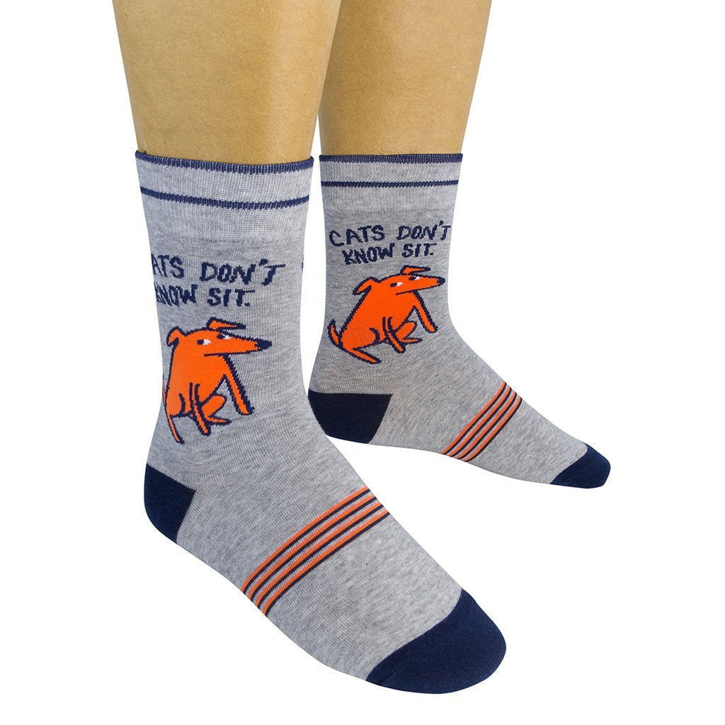 Cats Don't Know Sit Socks