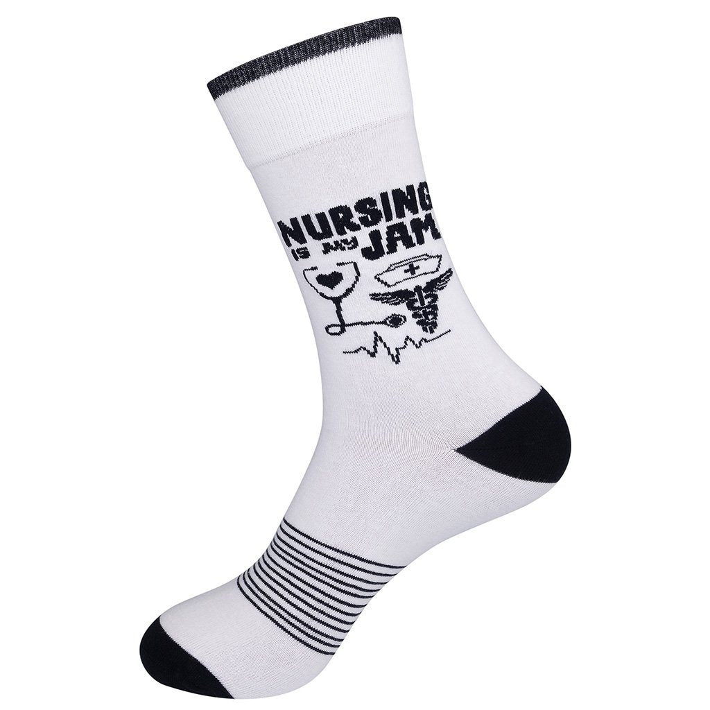 Nursing Is My Jam Socks
