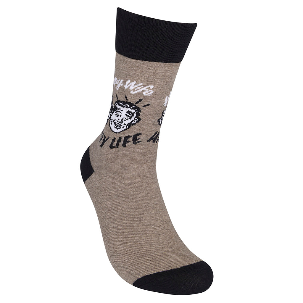 Happy Wife Happy Life Socks