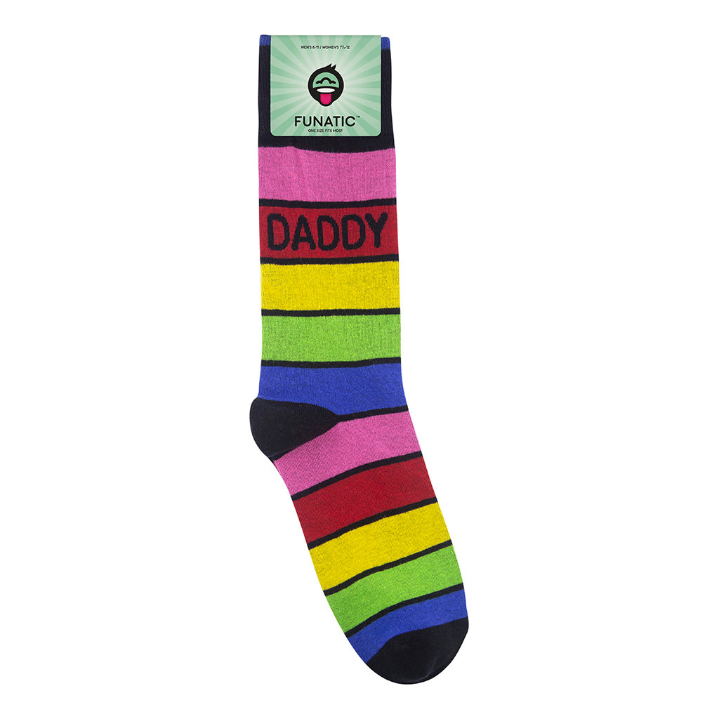 "Daddy" Gay Pride Socks