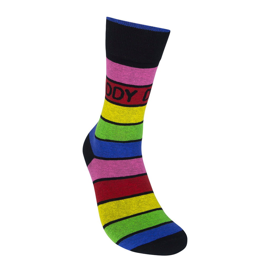 "Daddy" Gay Pride Socks