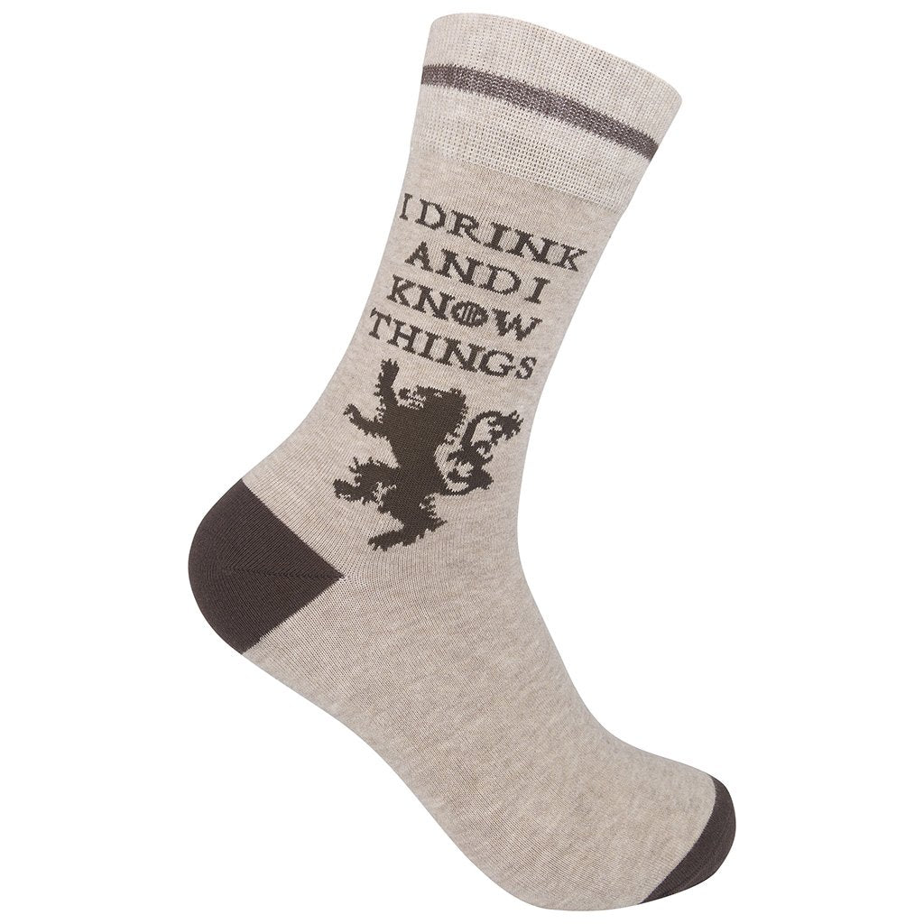 I Drink & I Know Things Socks