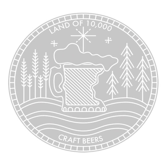 Land of 10K Craft Beers Pint Glass