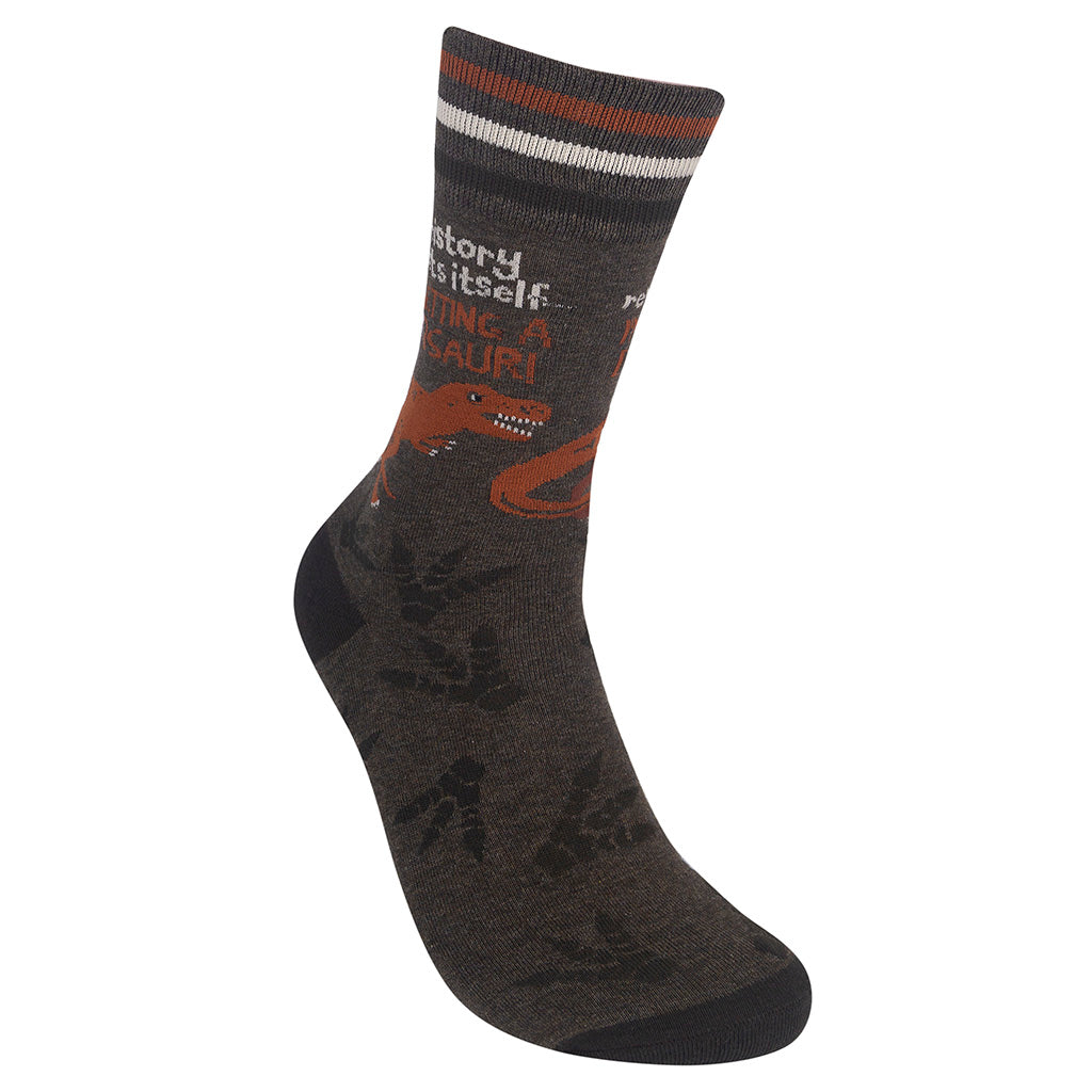 If History Repeats Itself I'm Getting a Dinosaur Socks