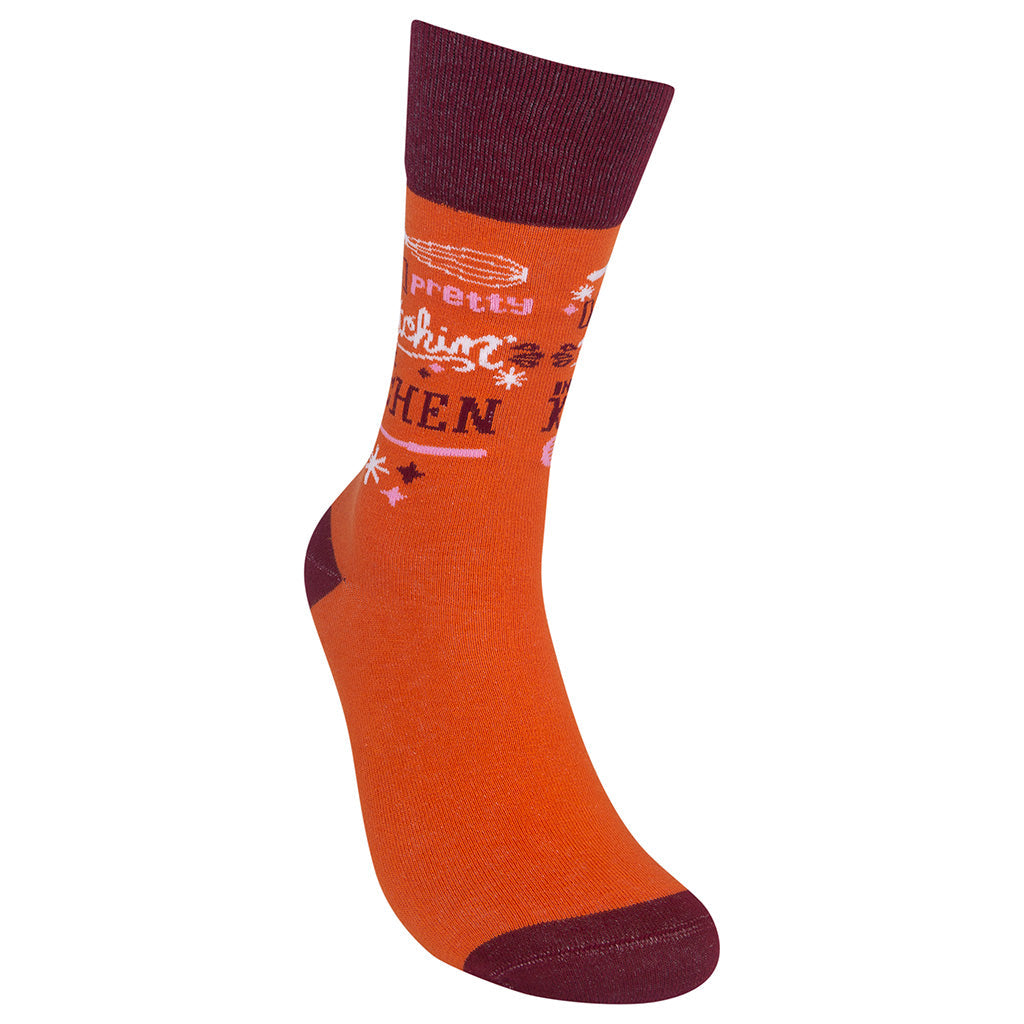 I'm Pretty Bitchin' in the Kitchen Socks
