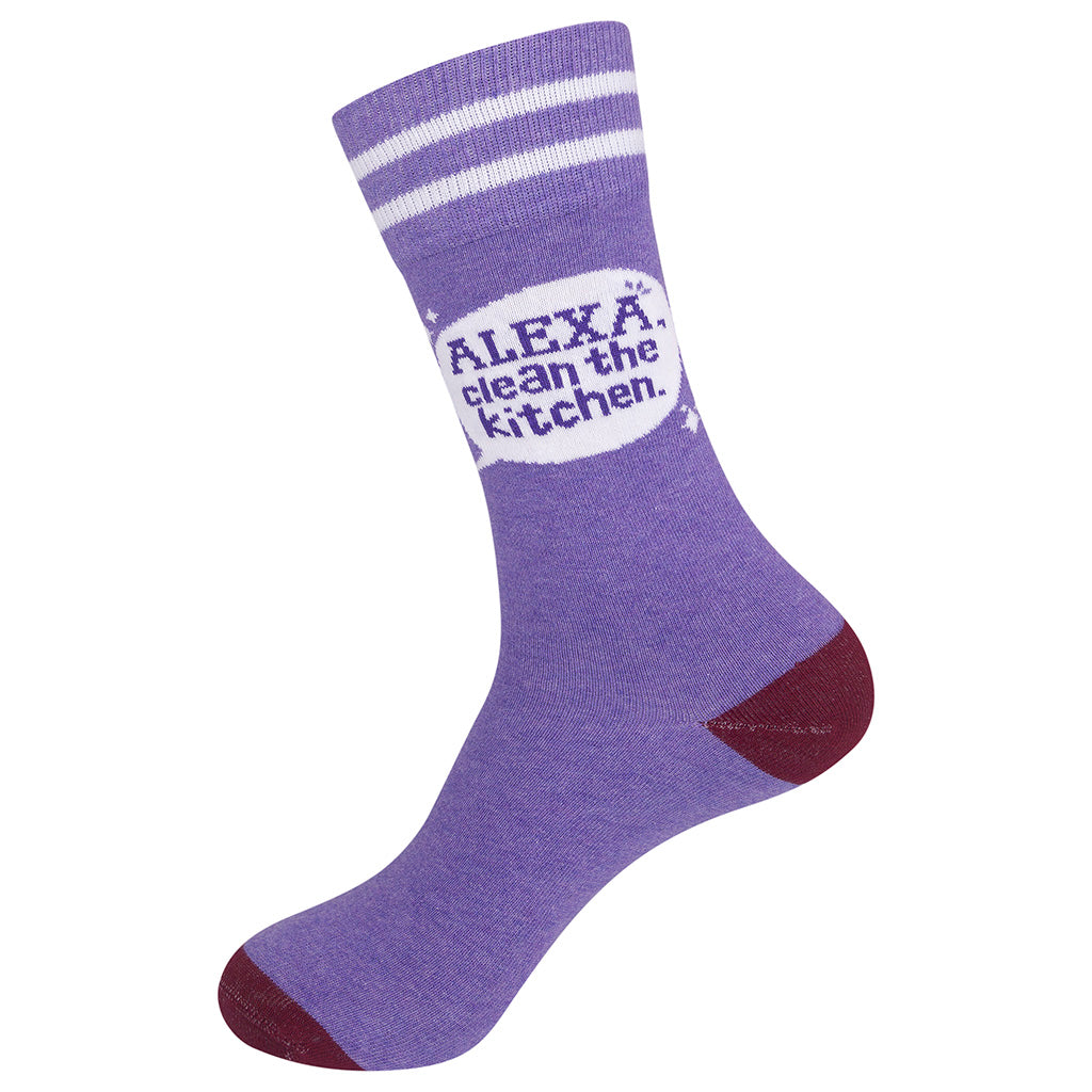 Alexa, Clean the Kitchen Socks