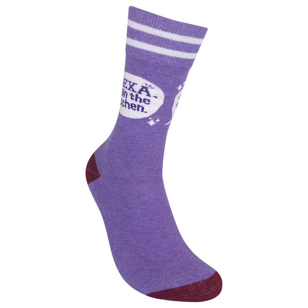 Alexa, Clean the Kitchen Socks