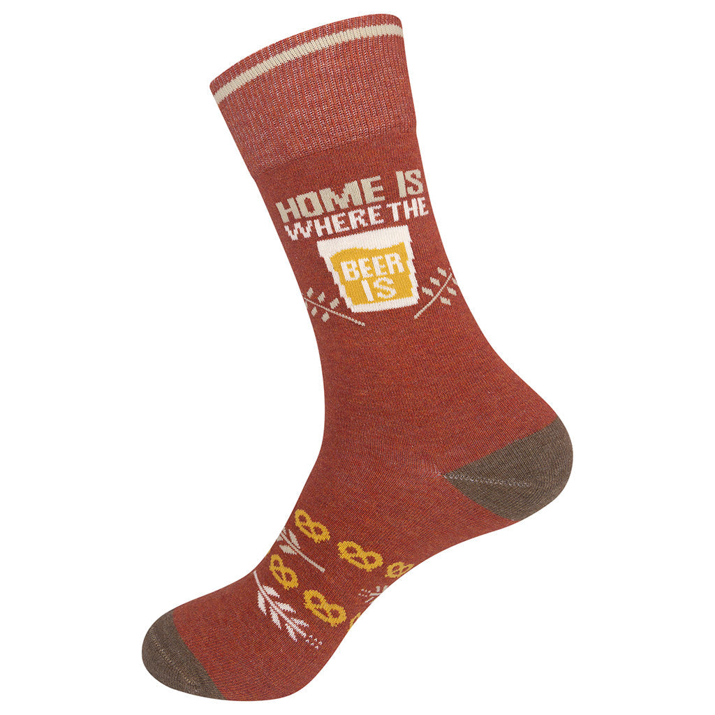 Home Is Where The Beer Is Socks