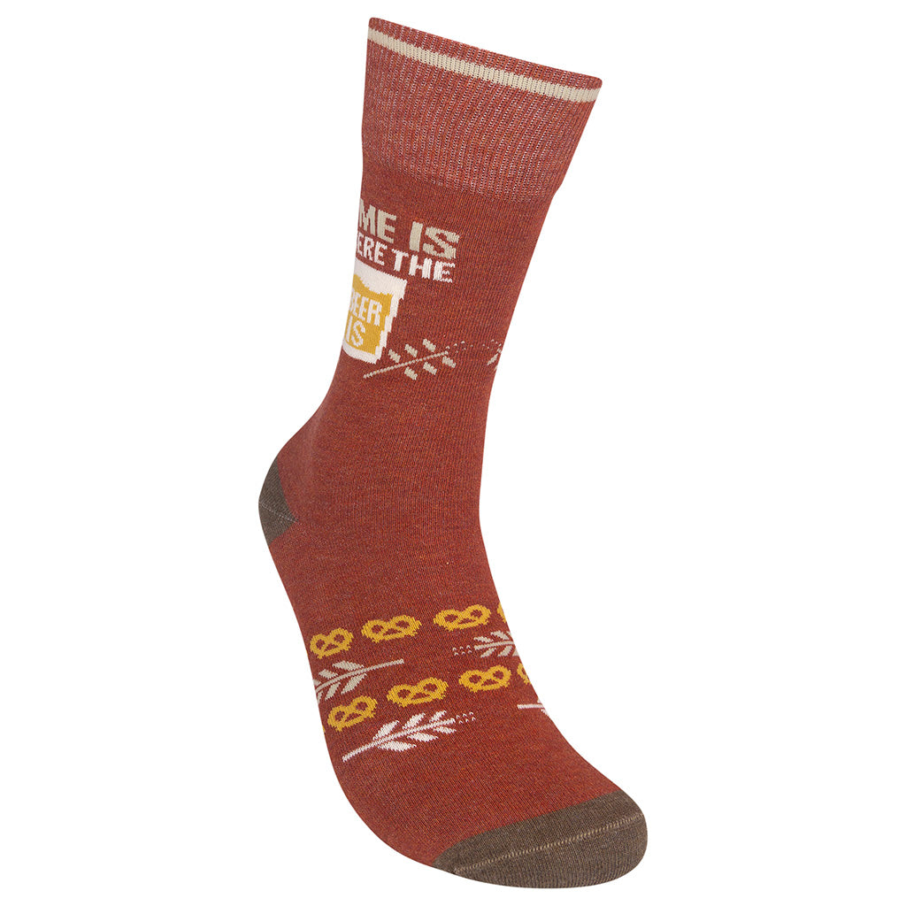 Home Is Where The Beer Is Socks