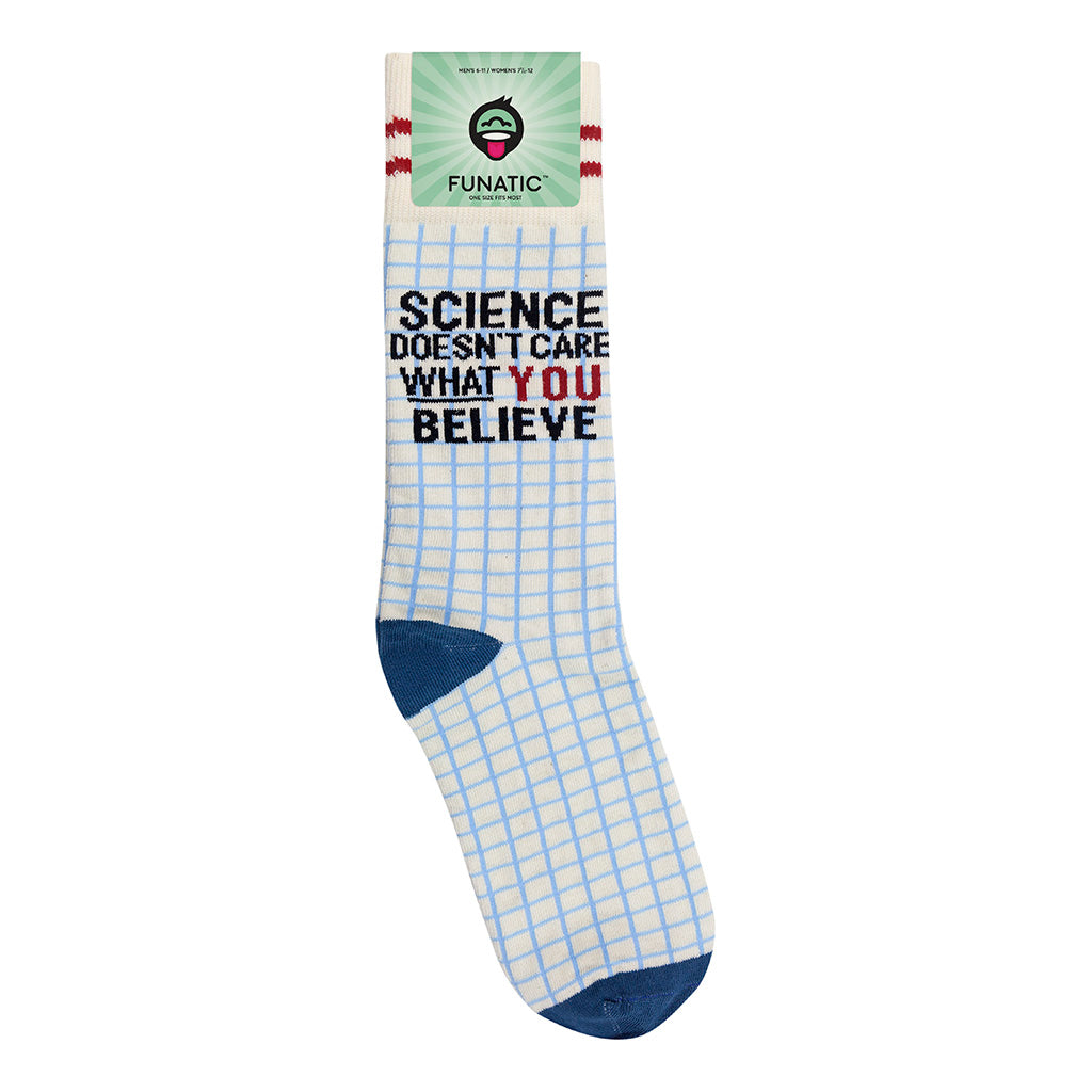 Science Doesn't Care What You Believe Socks