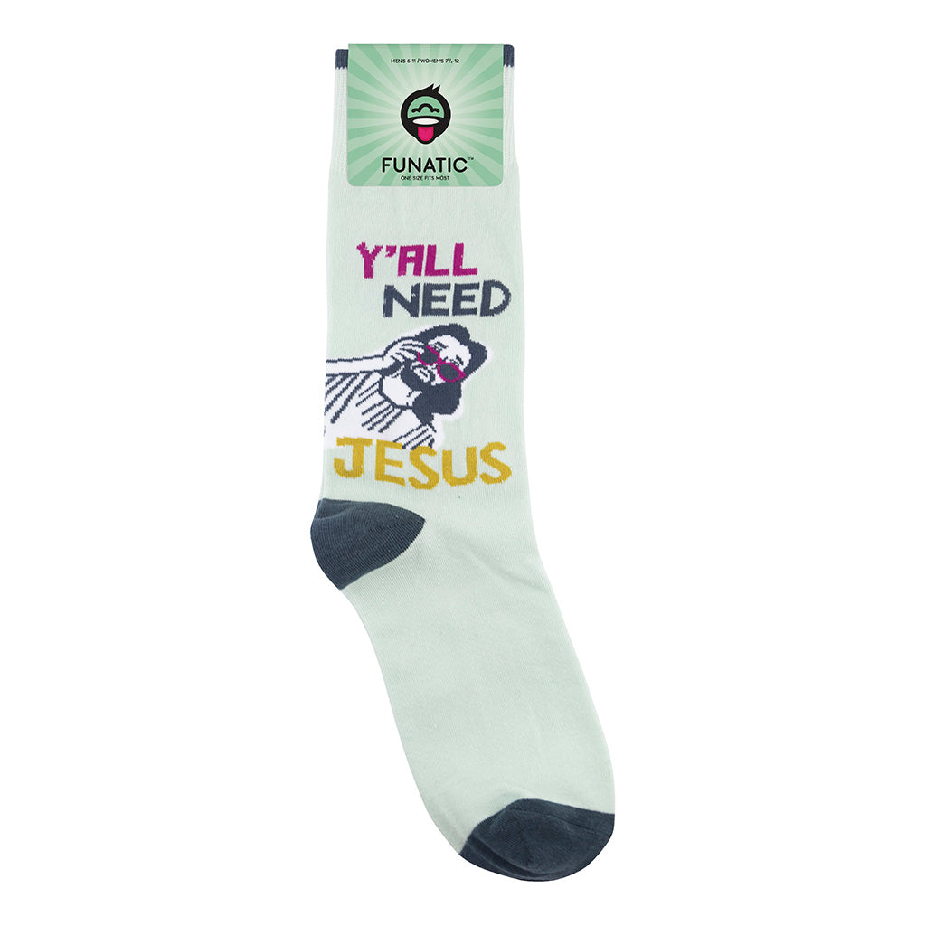 Y'All Need Jesus Socks
