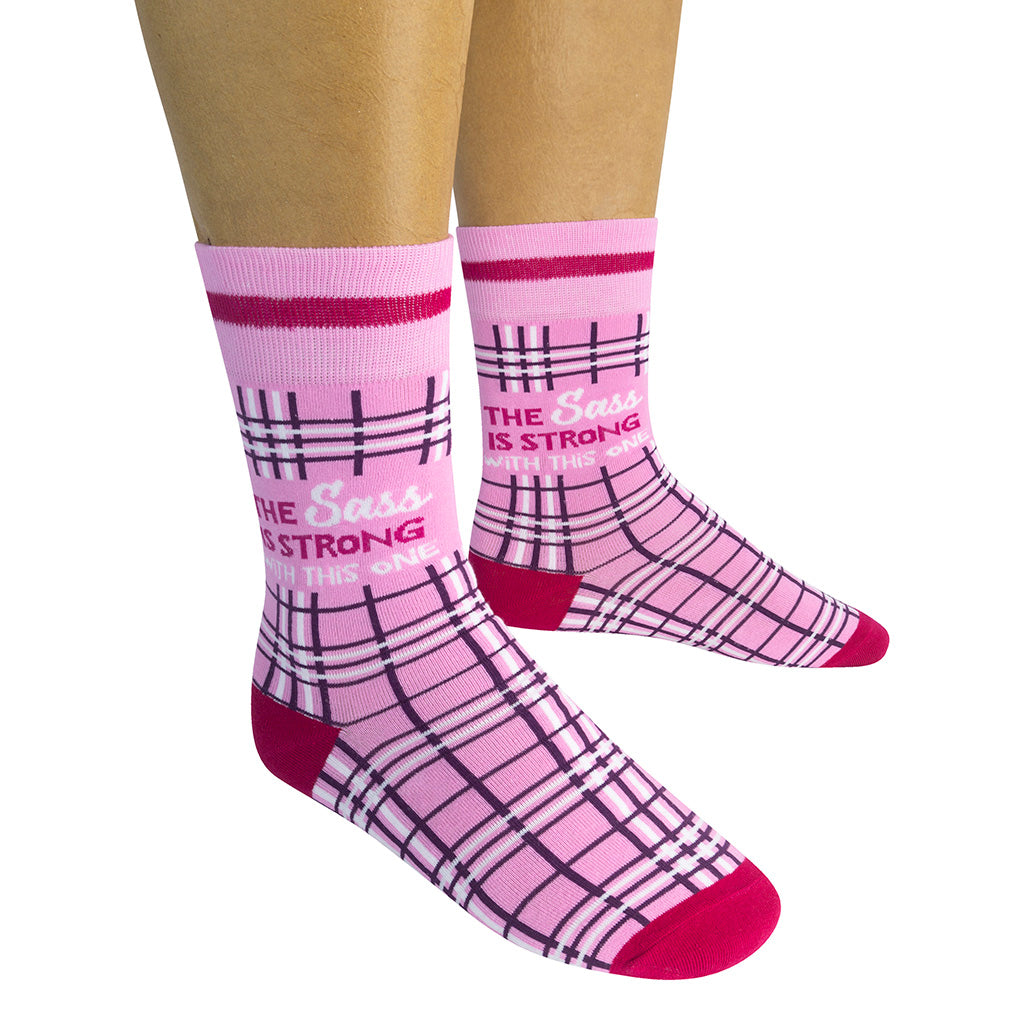 The Sass Is Strong With This One Socks