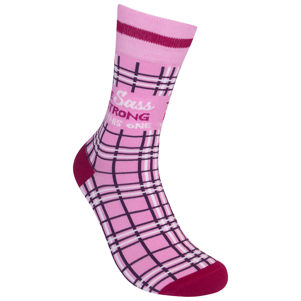 The Sass Is Strong With This One Socks