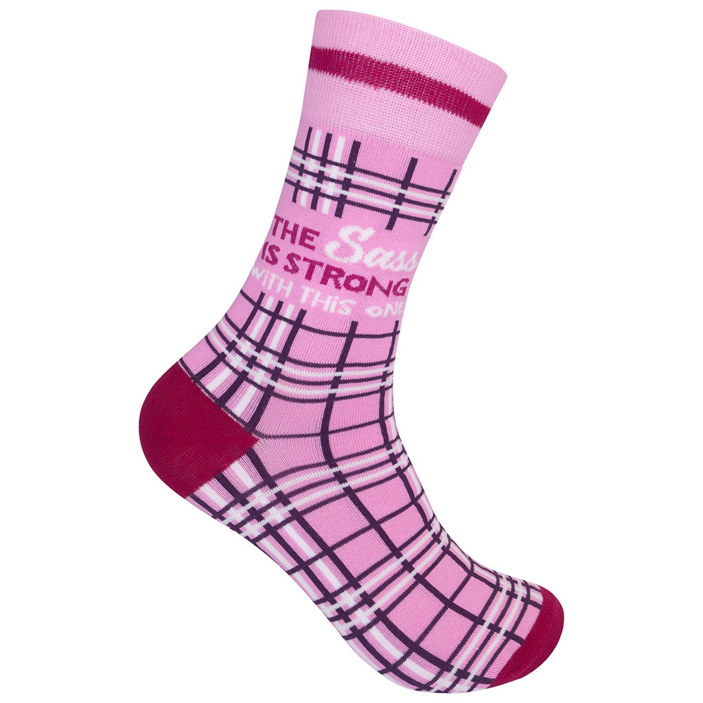 The Sass Is Strong With This One Socks