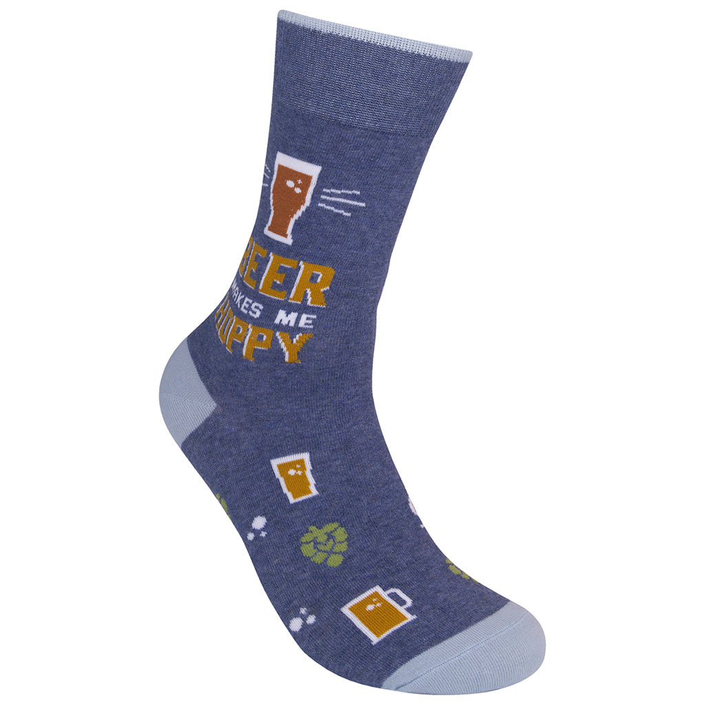 Beer Makes Me Hoppy Socks