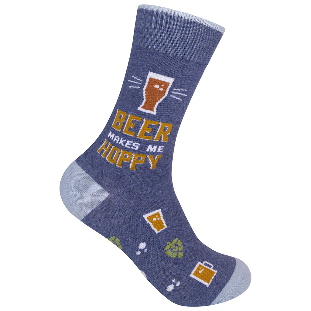 Beer Makes Me Hoppy Socks