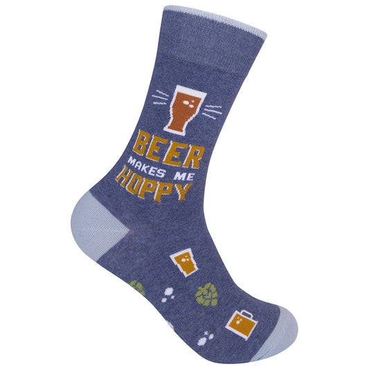 Beer Makes Me Hoppy Socks