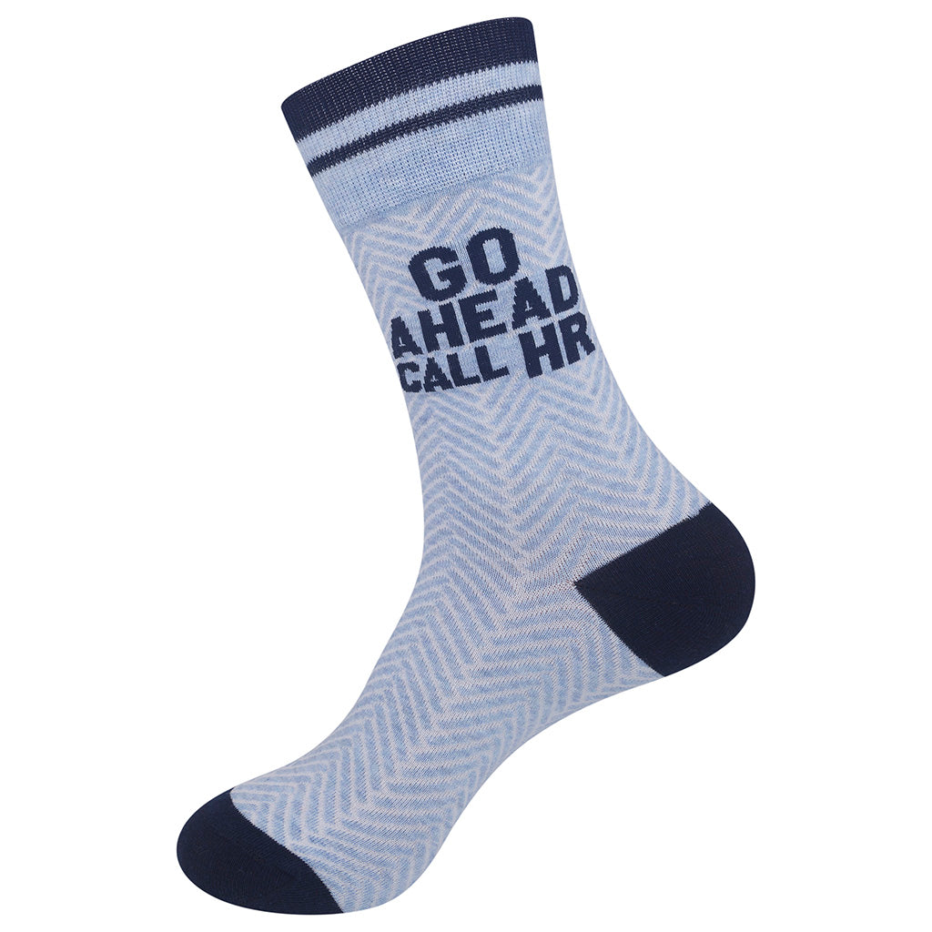 Go Ahead Call HR Socks