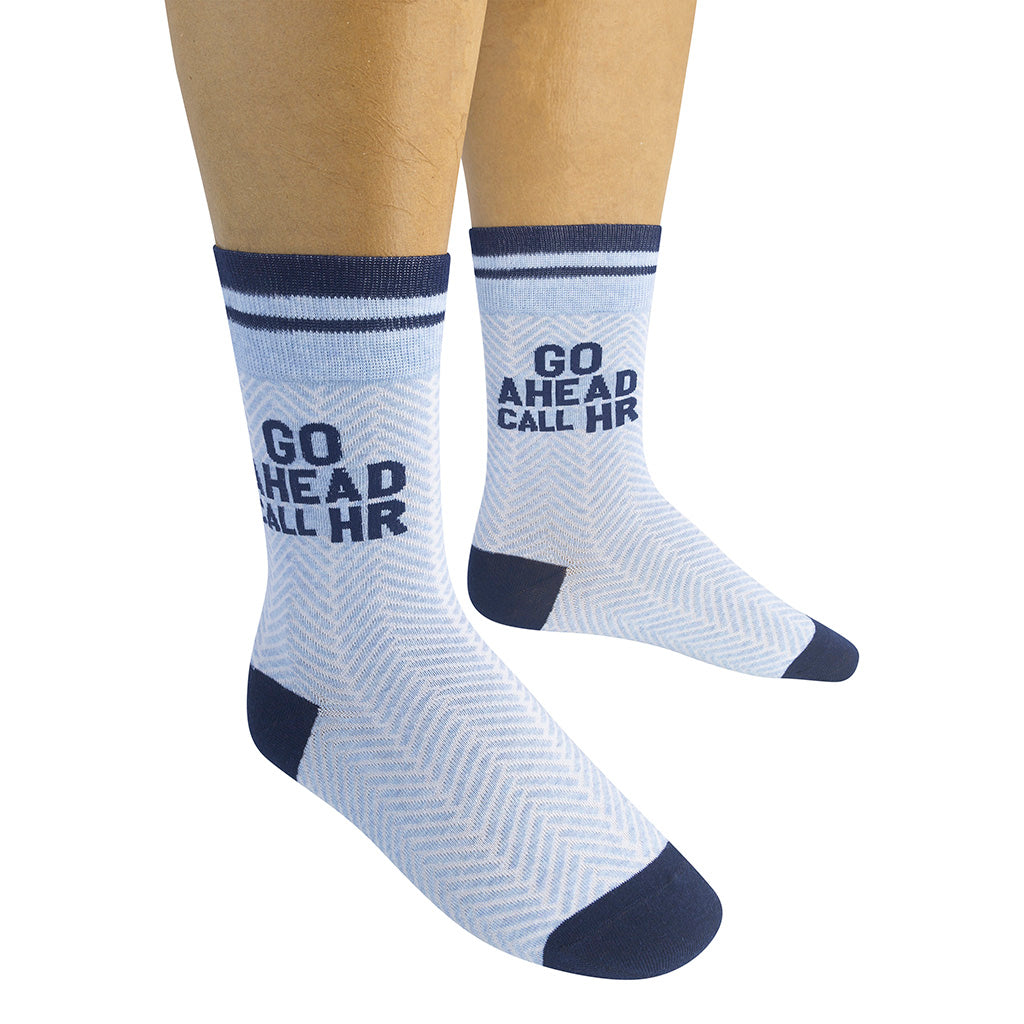 Go Ahead Call HR Socks