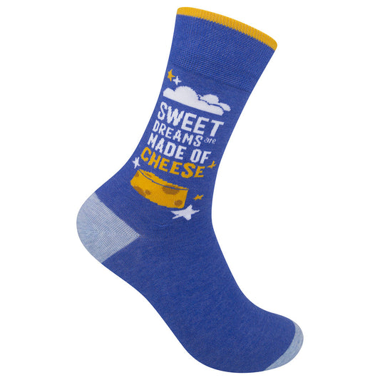 Sweet Dreams Are Made Of Cheese Socks