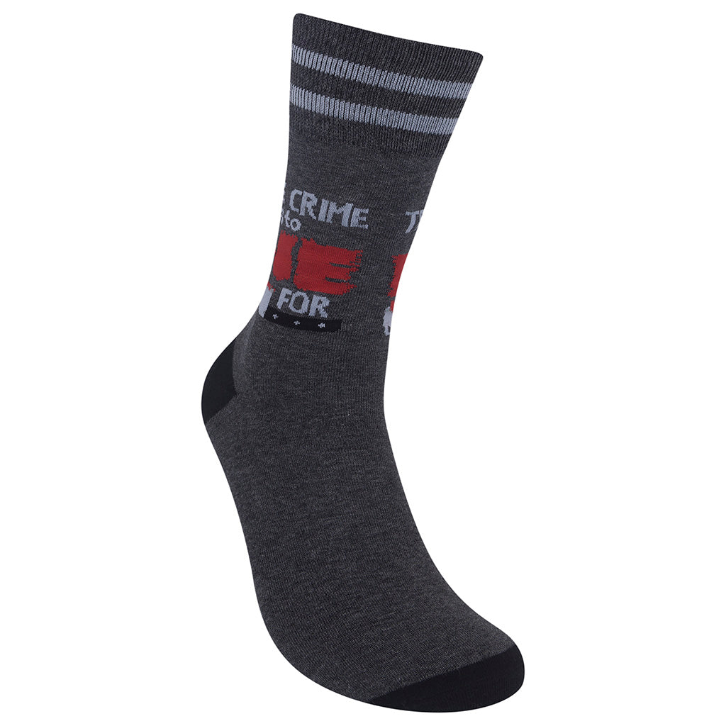True Crime Is To Die For Socks
