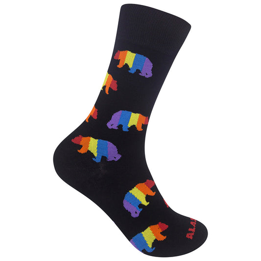 Rainbow Bears Socks