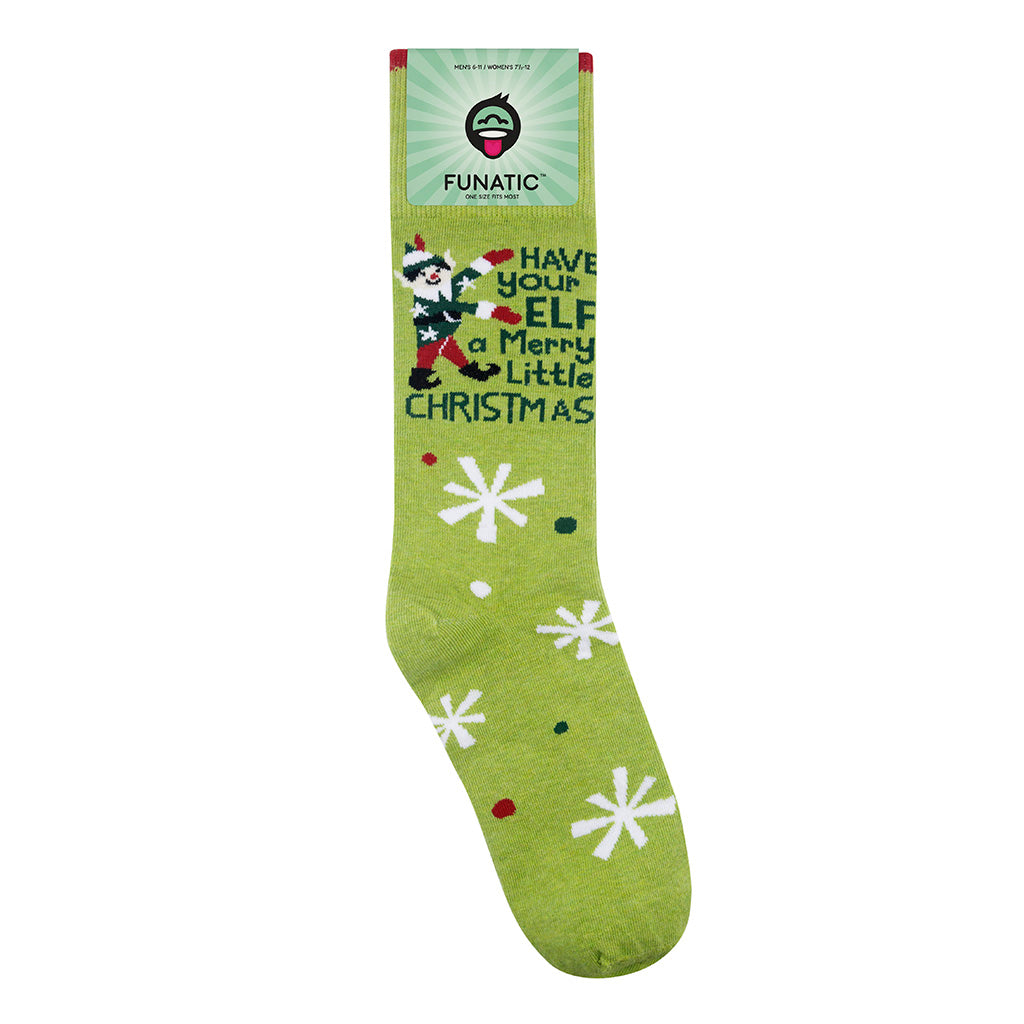 Have Your Elf A Merry Little Christmas Socks