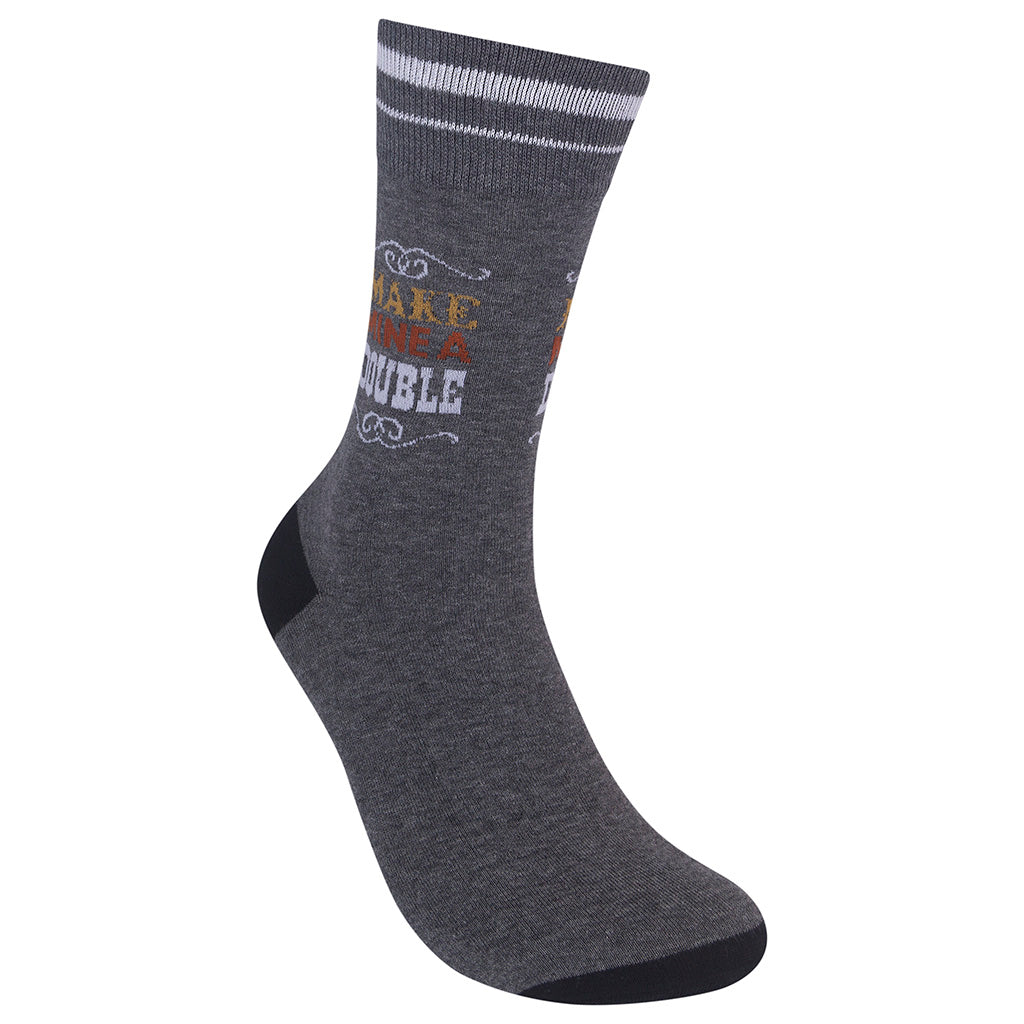 Make Mine A Double Socks