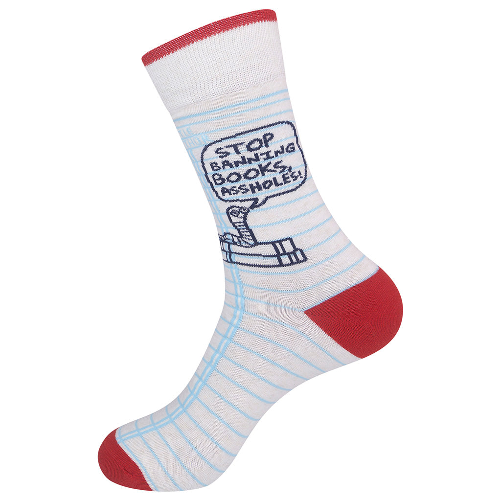 Stop Banning Books, Assholes Socks