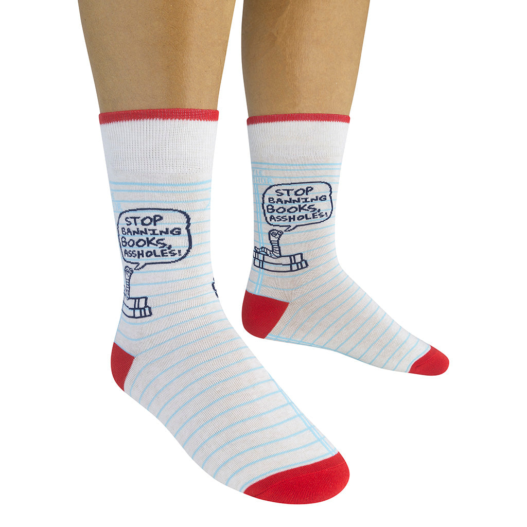 Stop Banning Books, Assholes Socks