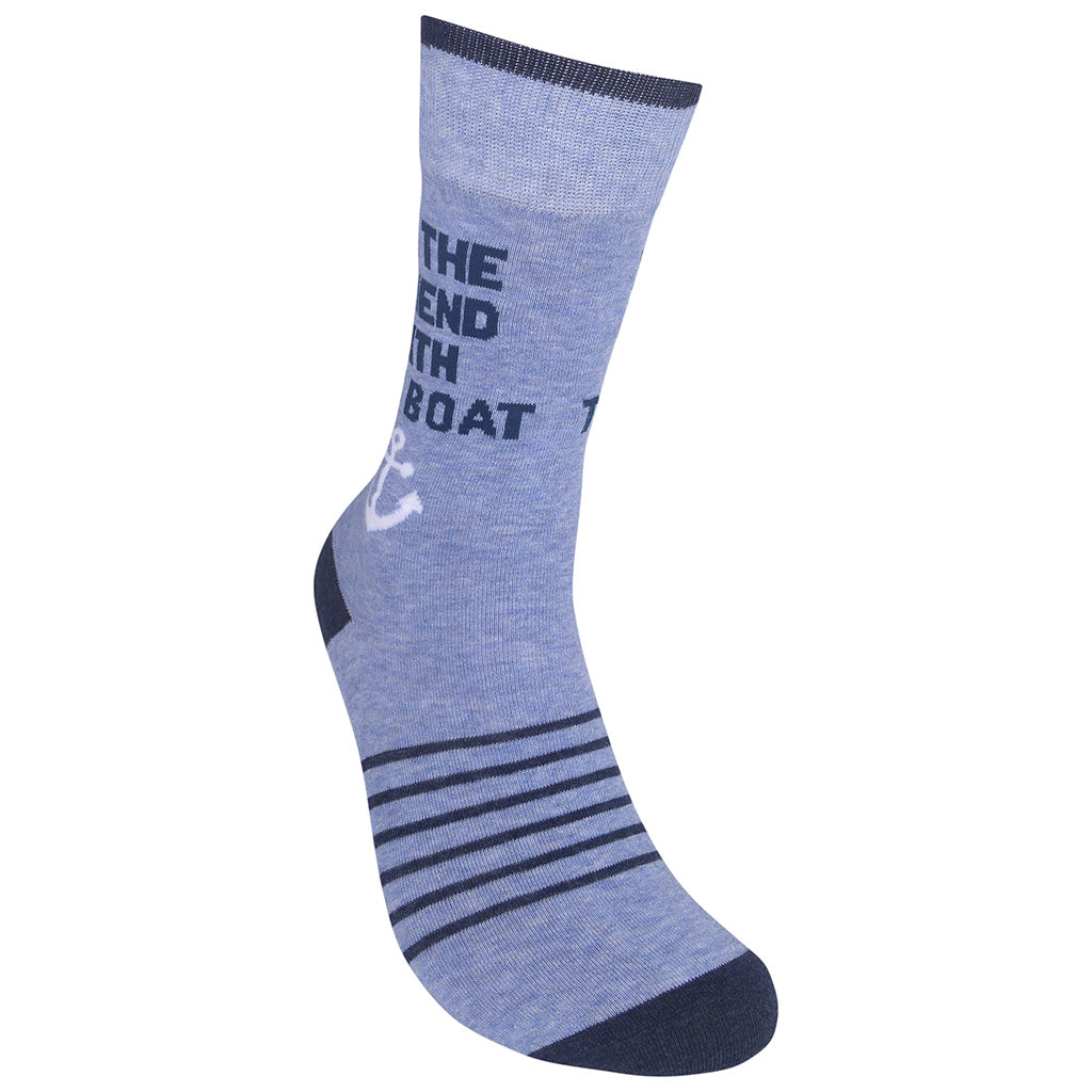 I'm The Friend With The Boat Socks