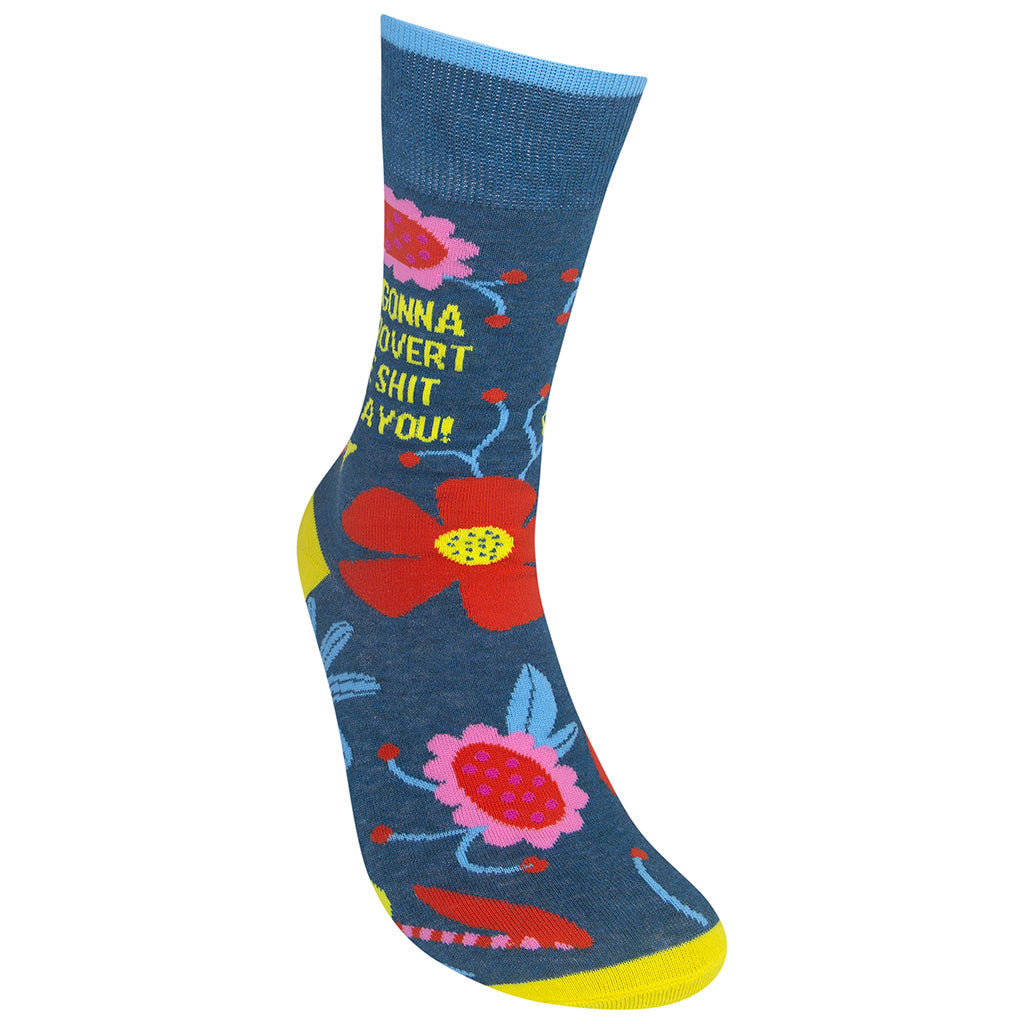 I'm Gonna Extrovert The Shit Outta You Socks