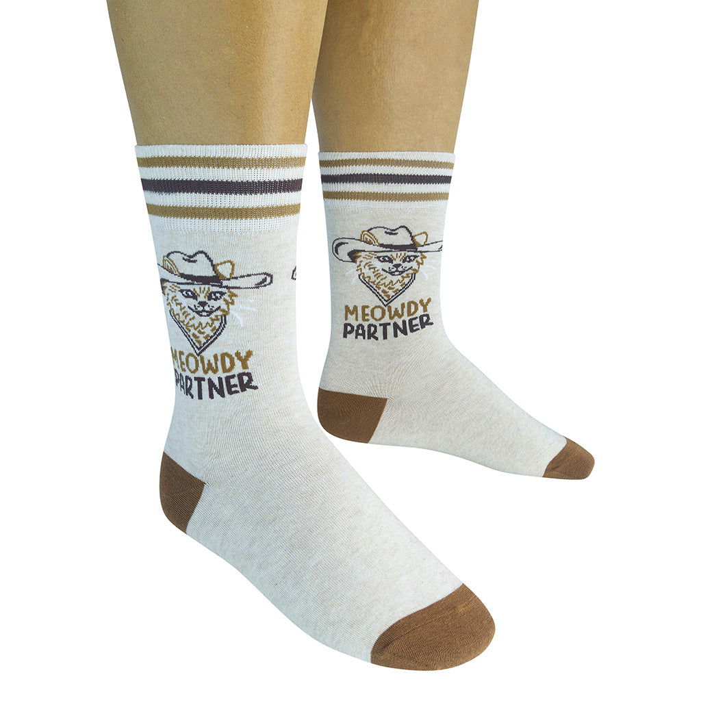 Meowdy Partner Socks