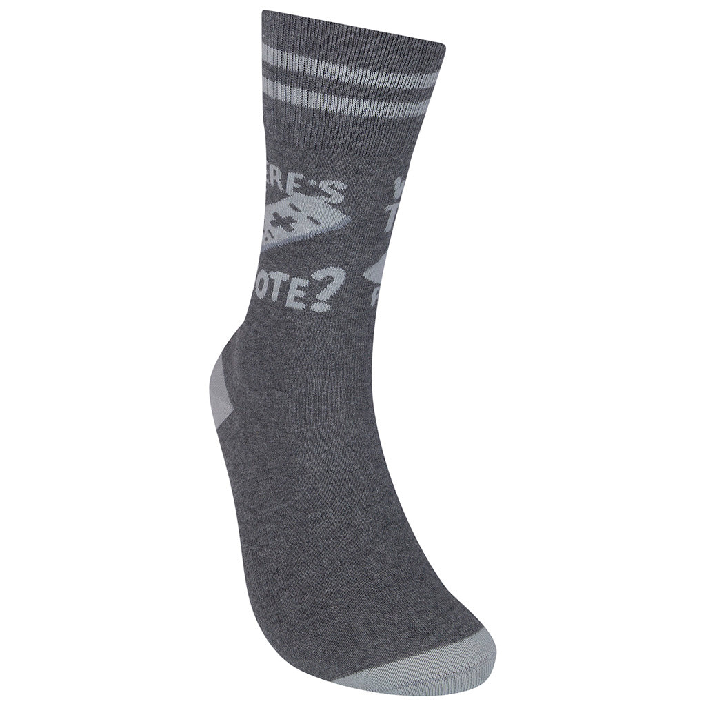 Where's The Remote? Socks