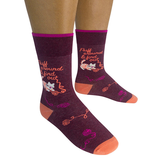 Fluff Around and Find Out Socks