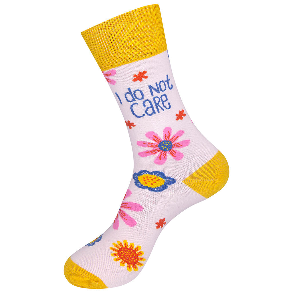 I Do Not Care Socks