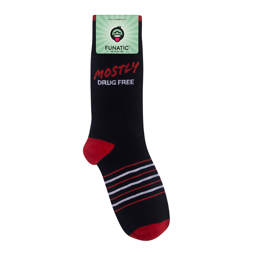 Mostly Drug Free Socks