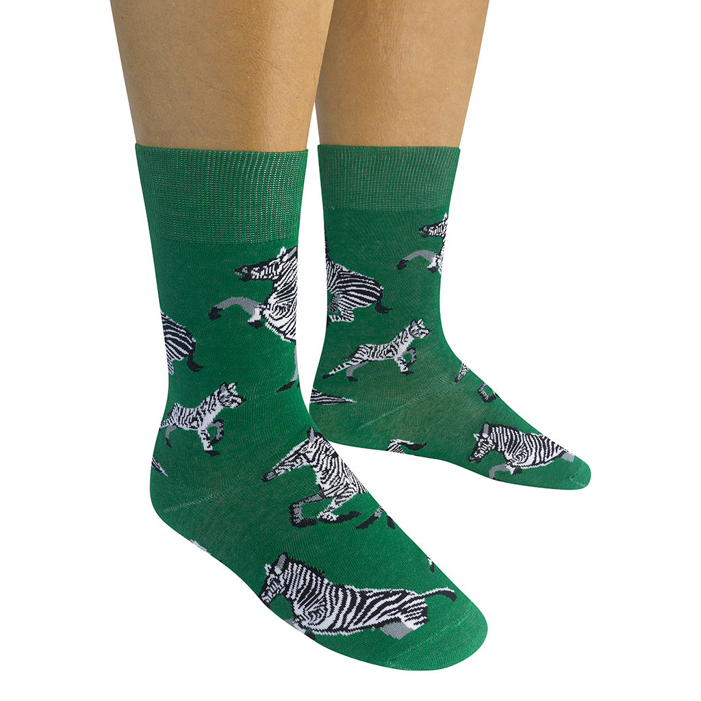 Zebra Socks