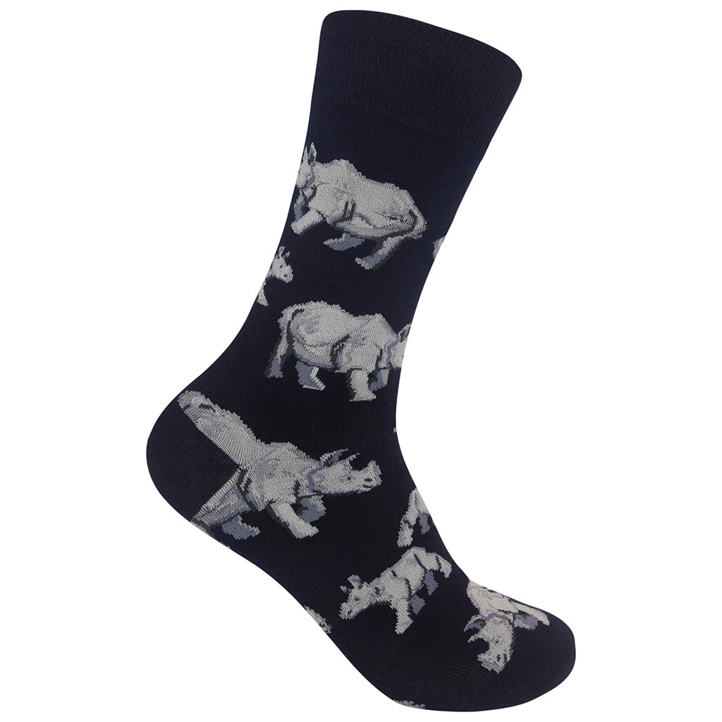 Greater One-Horned Rhino Socks