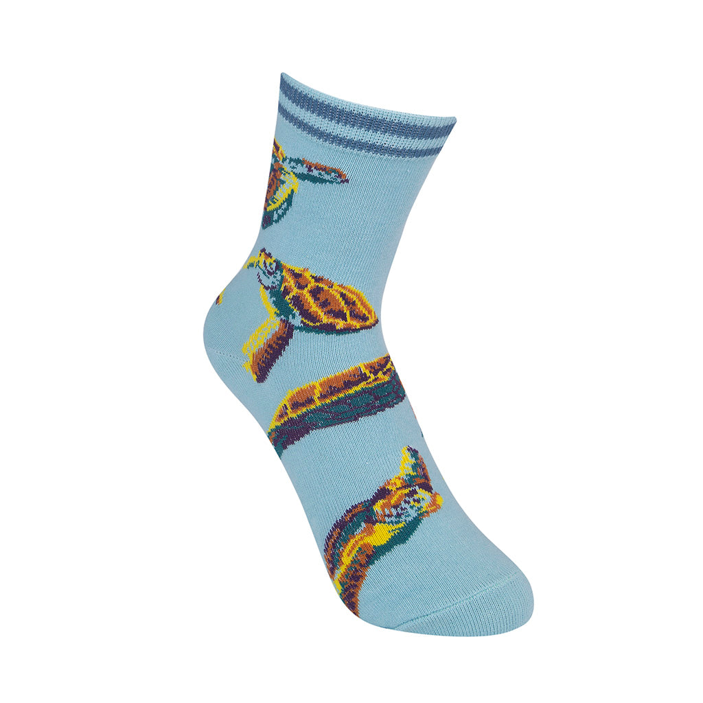 Sea Turtle Kid's Socks