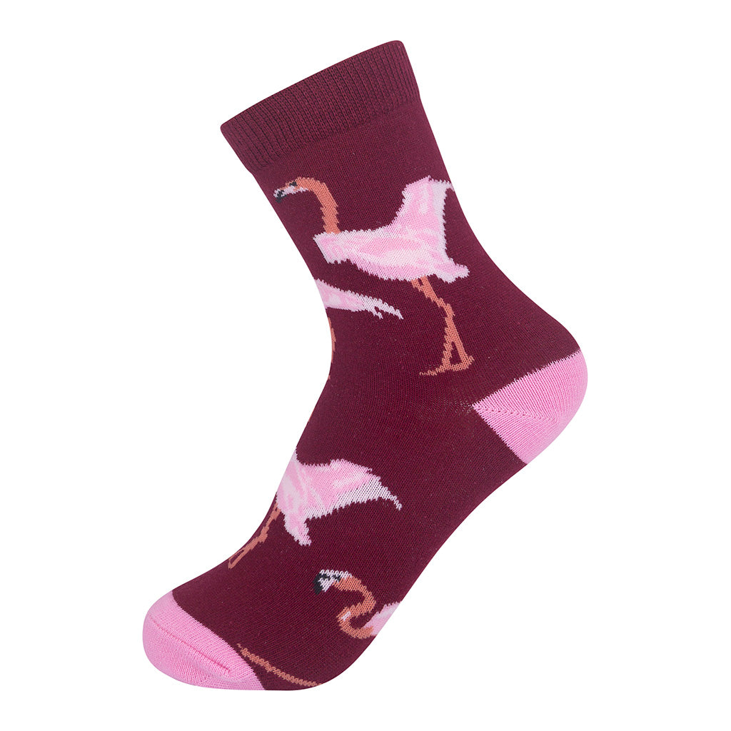 Flamingo Kids 7-10yrs Socks