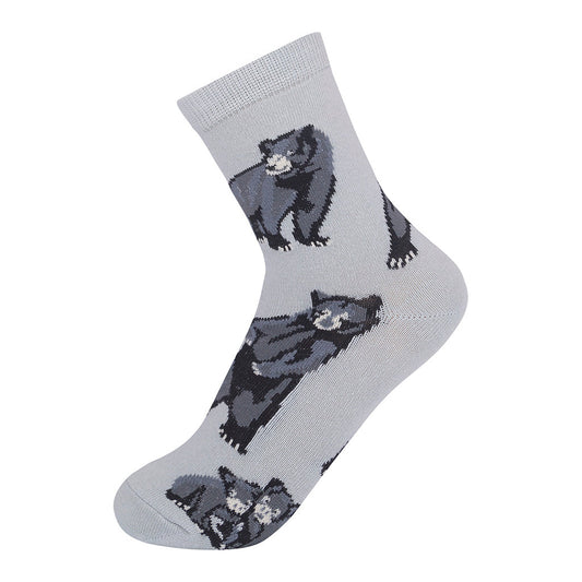 Black Bear Kids 7-10yrs Socks