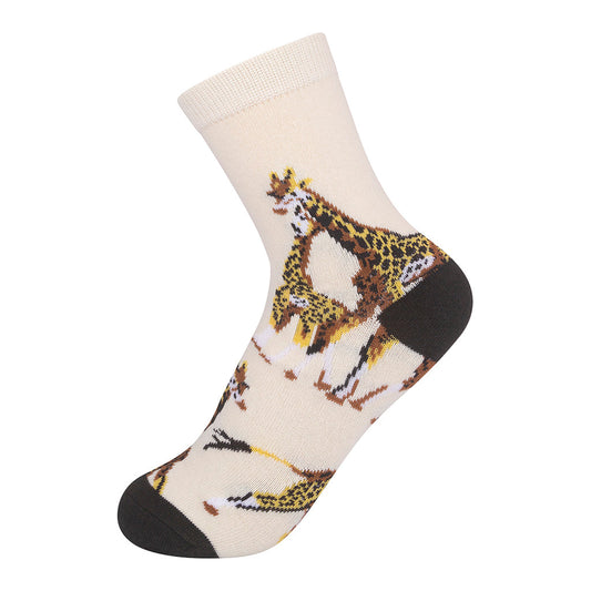 Giraffe Kids 7-10yrs Socks